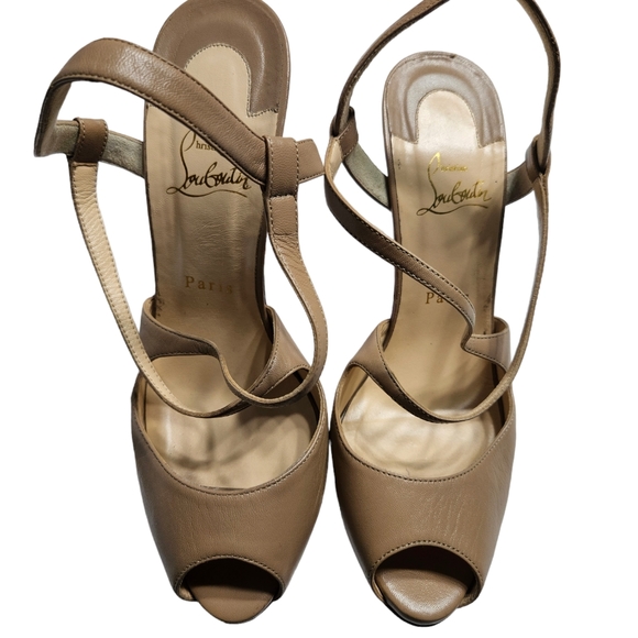 CHRISTIAN LOUBOUTIN HEELS SIZE 40 - Picture 6 of 13